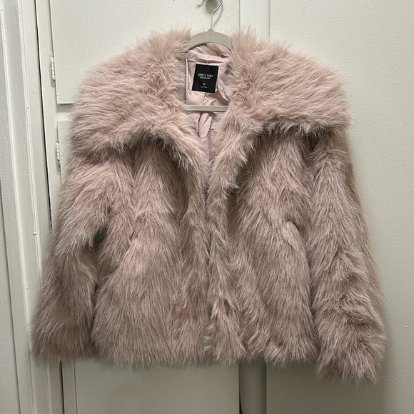 Women's Simply Vera Vera Wang Cropped Faux-Fur
Coat - Picture 3 of 7